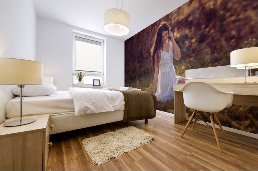 Autumn mood Mural print