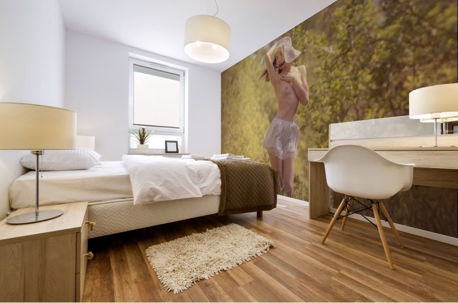 Bright mood Mural print