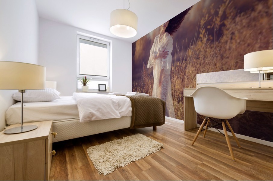 Beautiful autumn Mural print