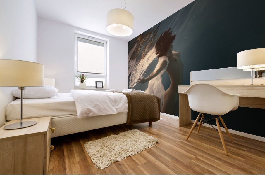 Small fish Mural print