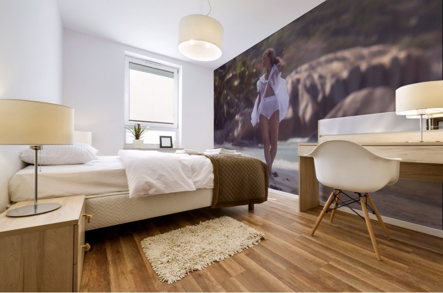 Seychelles La Digue Mural print