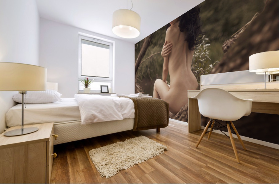 River nymph Mural print