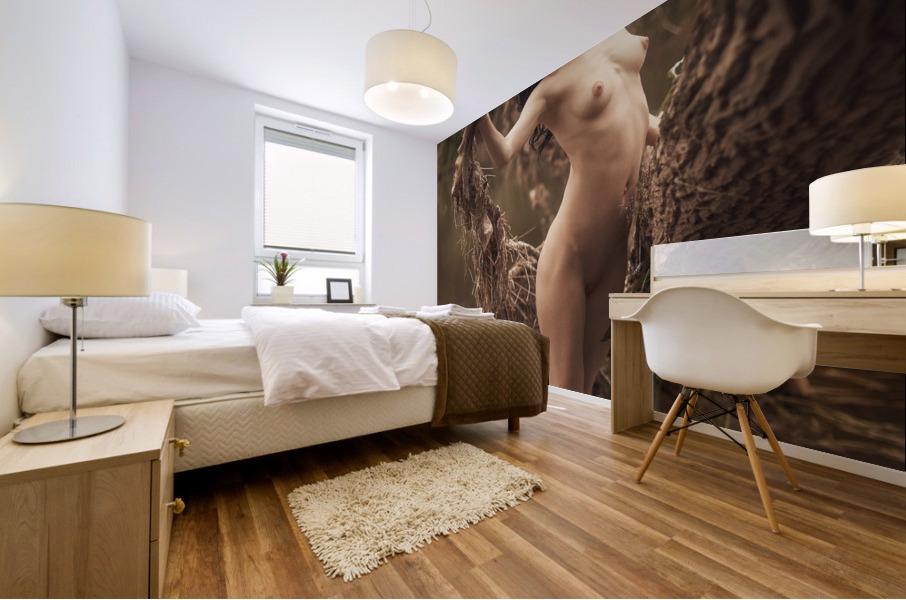 River nymph Mural print