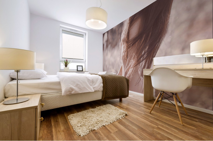 sunny wind Mural print