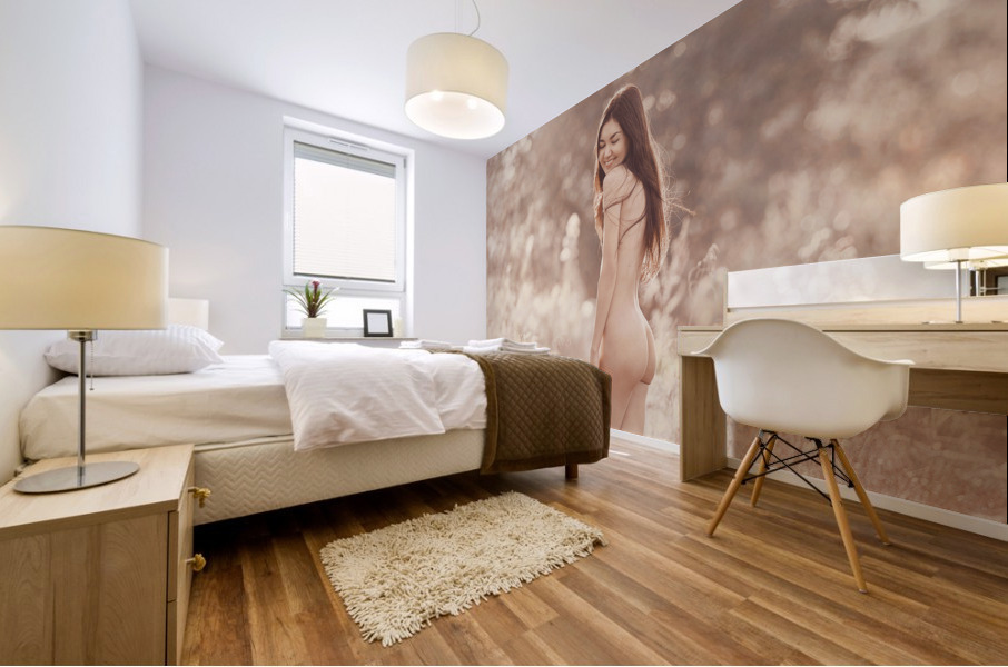 Bright mood Mural print