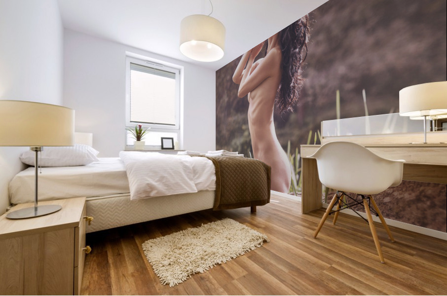 River nymph Mural print