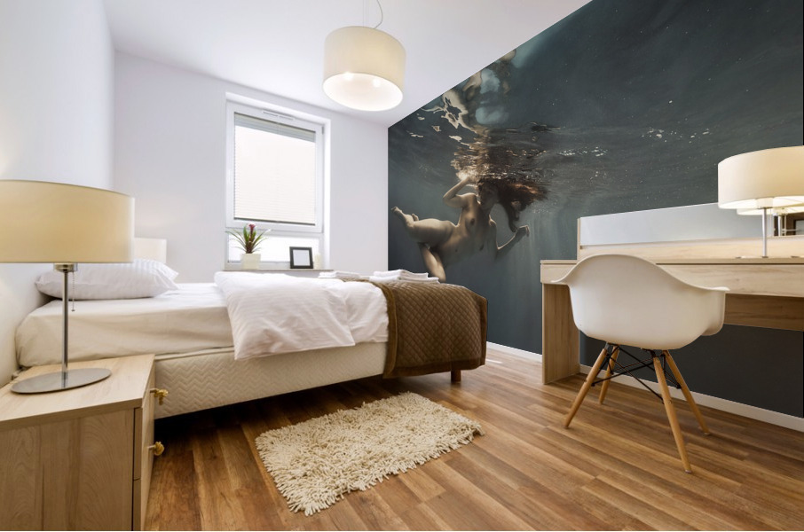 Silence Mural print