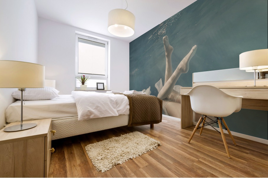 Weightlessness Mural print