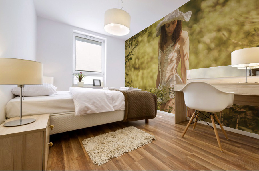 Summer tenderness Mural print