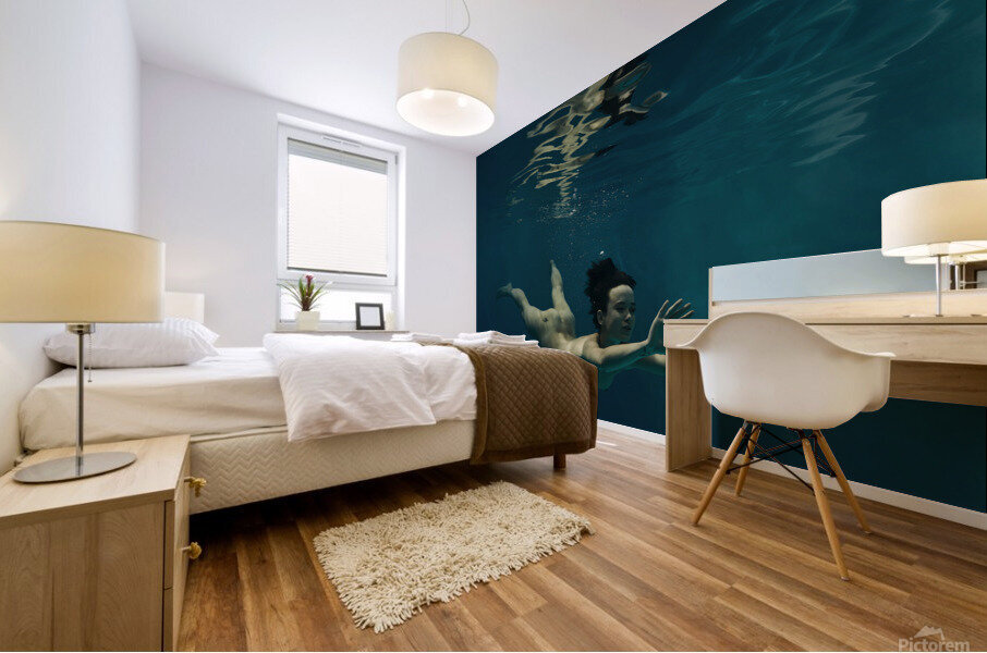 underwater fantasy Mural print