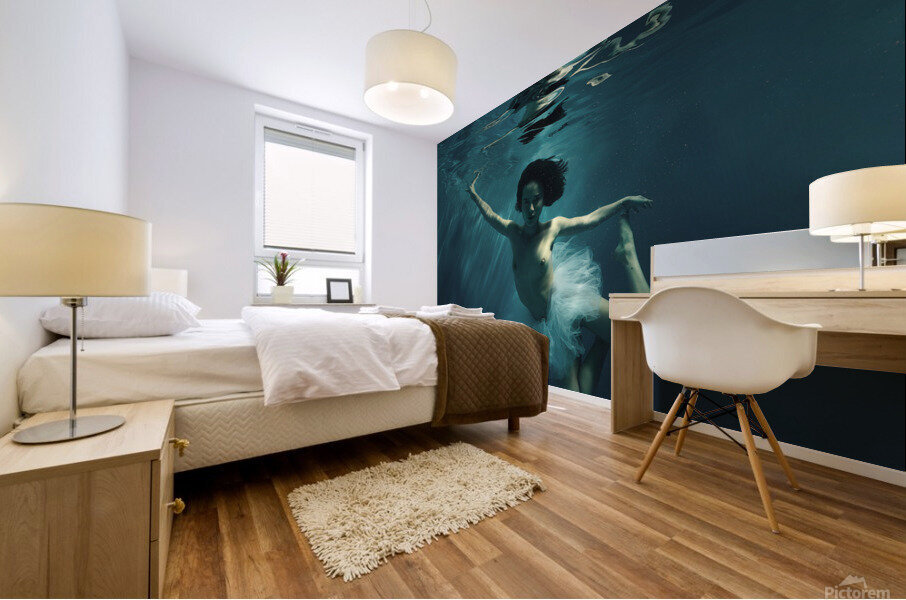 underwater fantasy Mural print