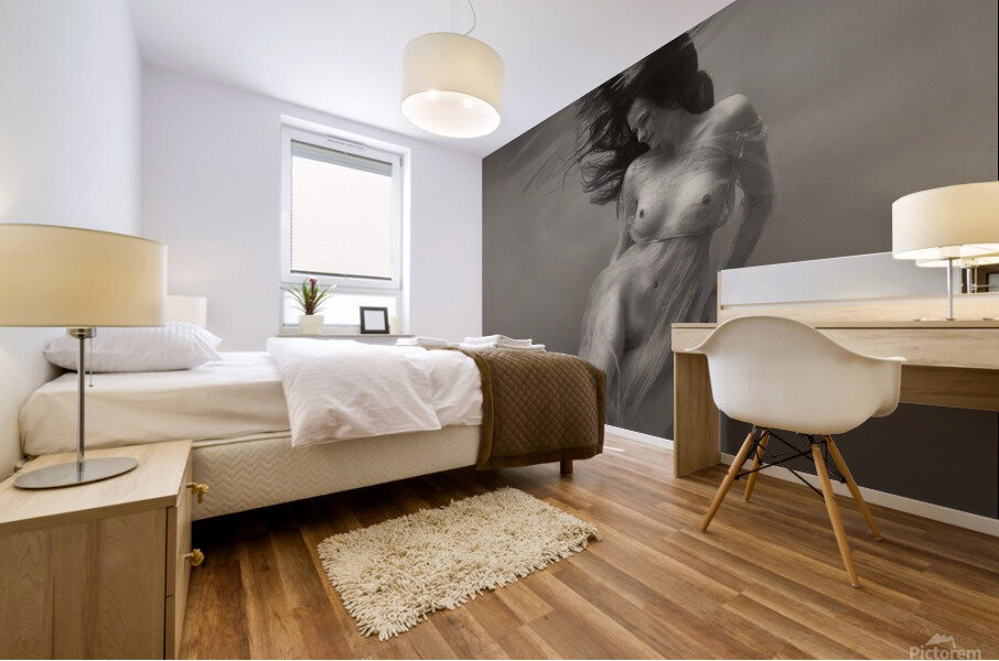 underwater nymph Mural print