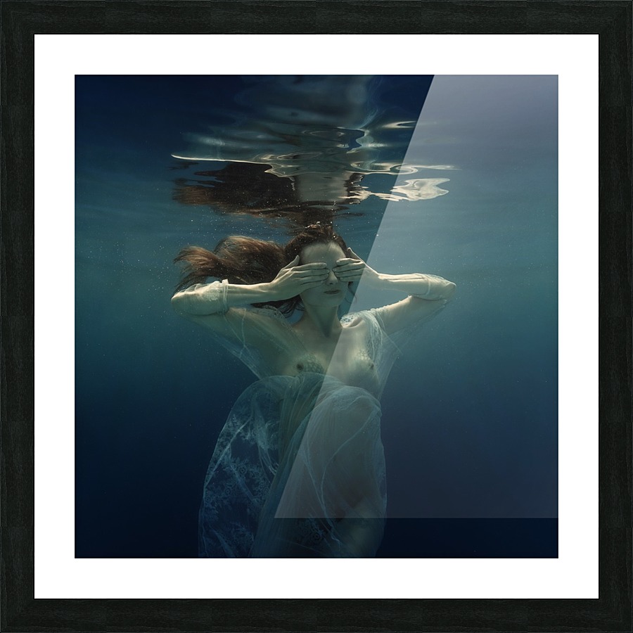 Mermaid Picture Frame print