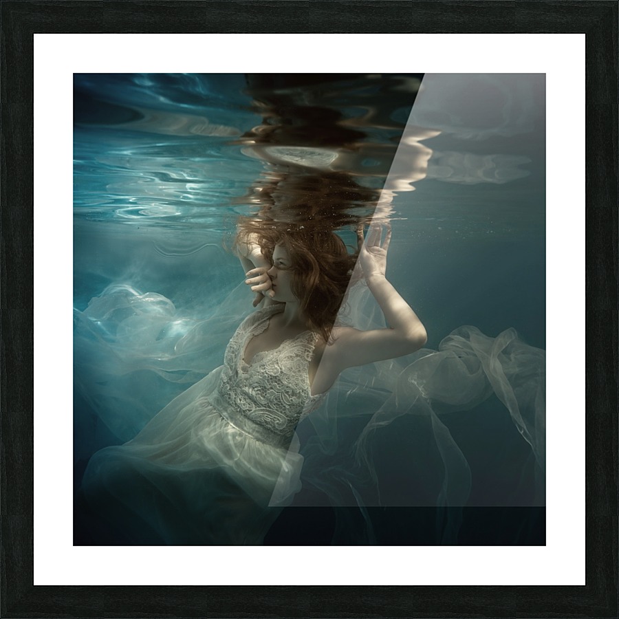 Dance in silence Picture Frame print