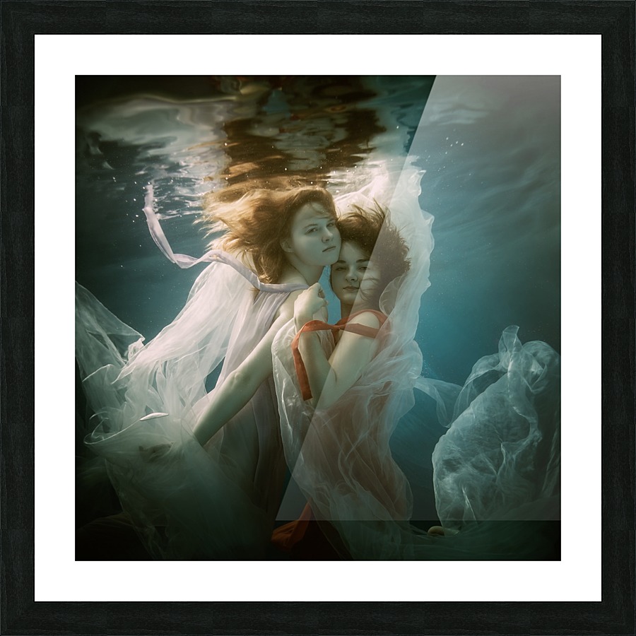 Nymphs Picture Frame print
