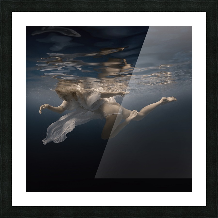 Dance of light Picture Frame print
