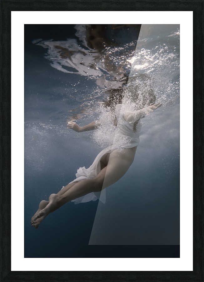 Weightlessness Picture Frame print