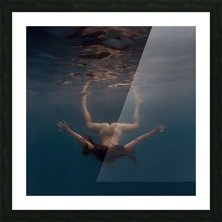 Diving Picture Frame print
