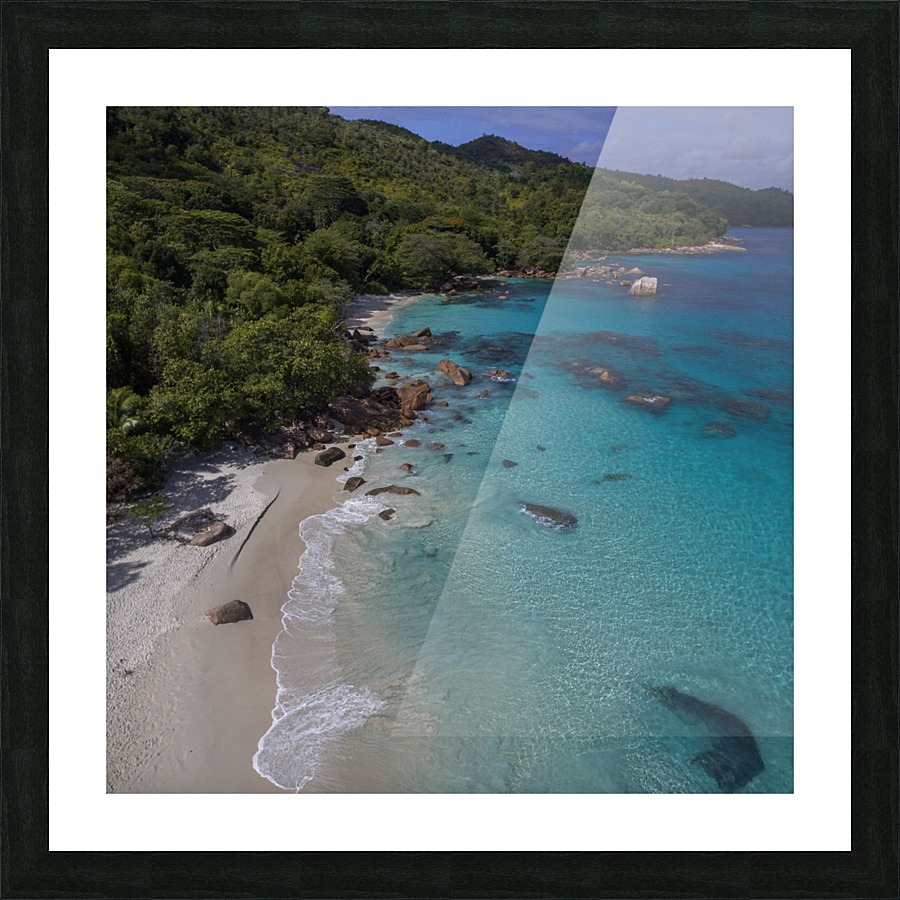 Seychelles Picture Frame print