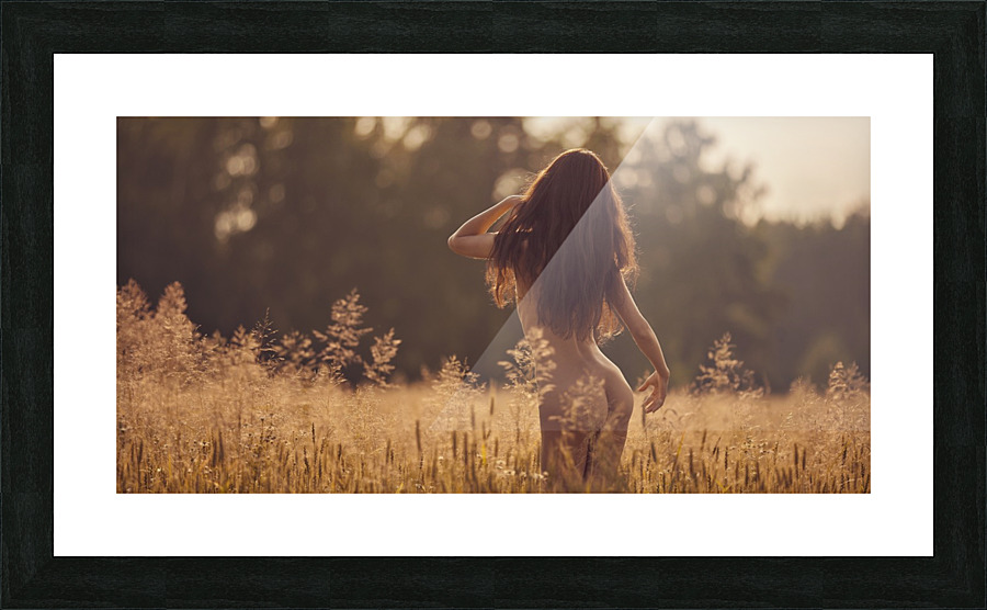 Warm evening Picture Frame print