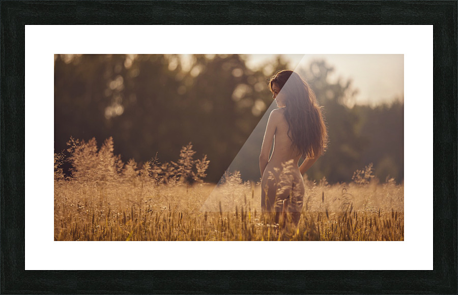 Warm evening Picture Frame print