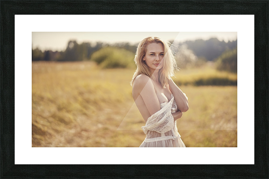  Summer portrait Picture Frame print