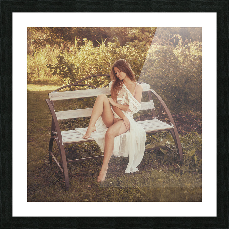 Summer evening Picture Frame print