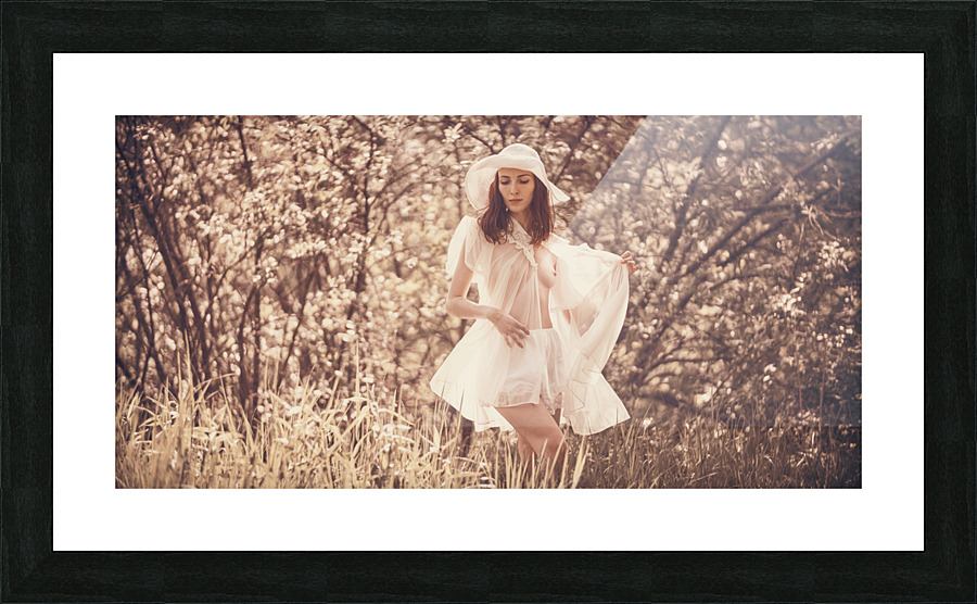Spring etude Picture Frame print