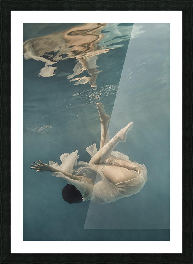 Weightlessness Picture Frame print