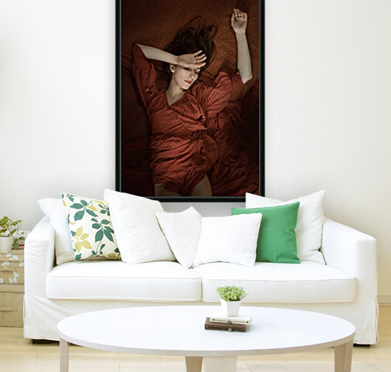 Lady in Red Reproduction