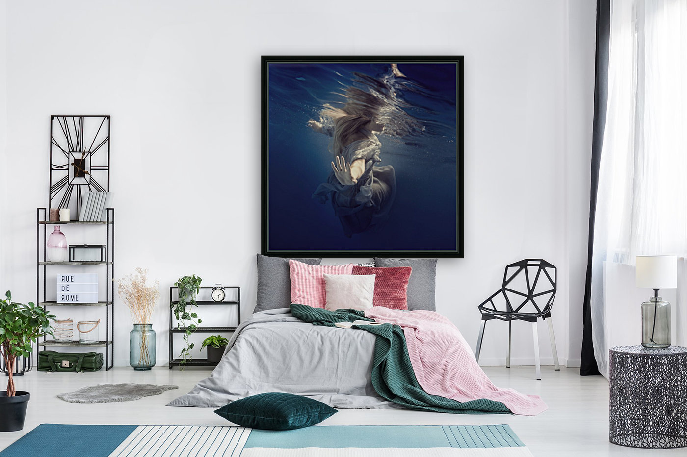 Dive into the blue Reproduction