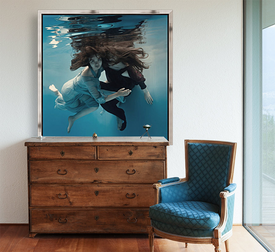 Two mermaids Reproduction