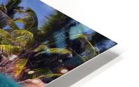 Split. Tropical island HD Metal print