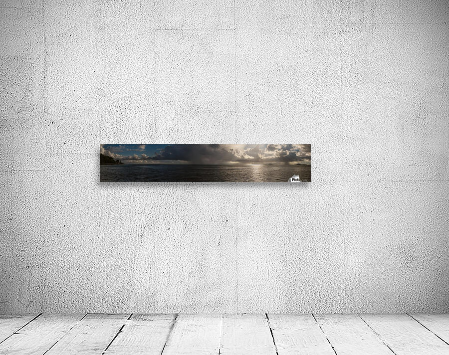 Rain over the ocean Wall Preview