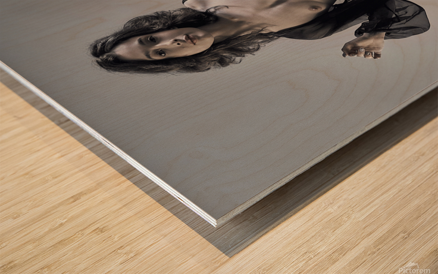 Nicole Impression sur bois