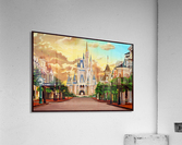 Disney Sunset Castle Acrylic Print