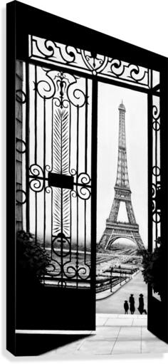 Vintage Paris  Canvas Print