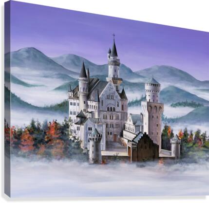 Neuschwanstein Castle by Michael Neamand Wall Art