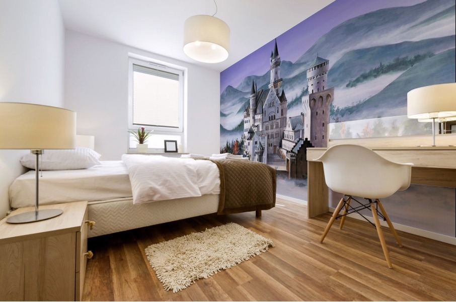 Neuschwanstein Castle Mural print