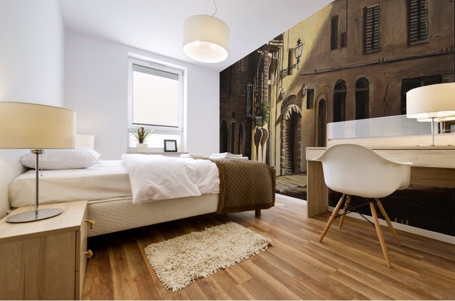 Sienna Mural print