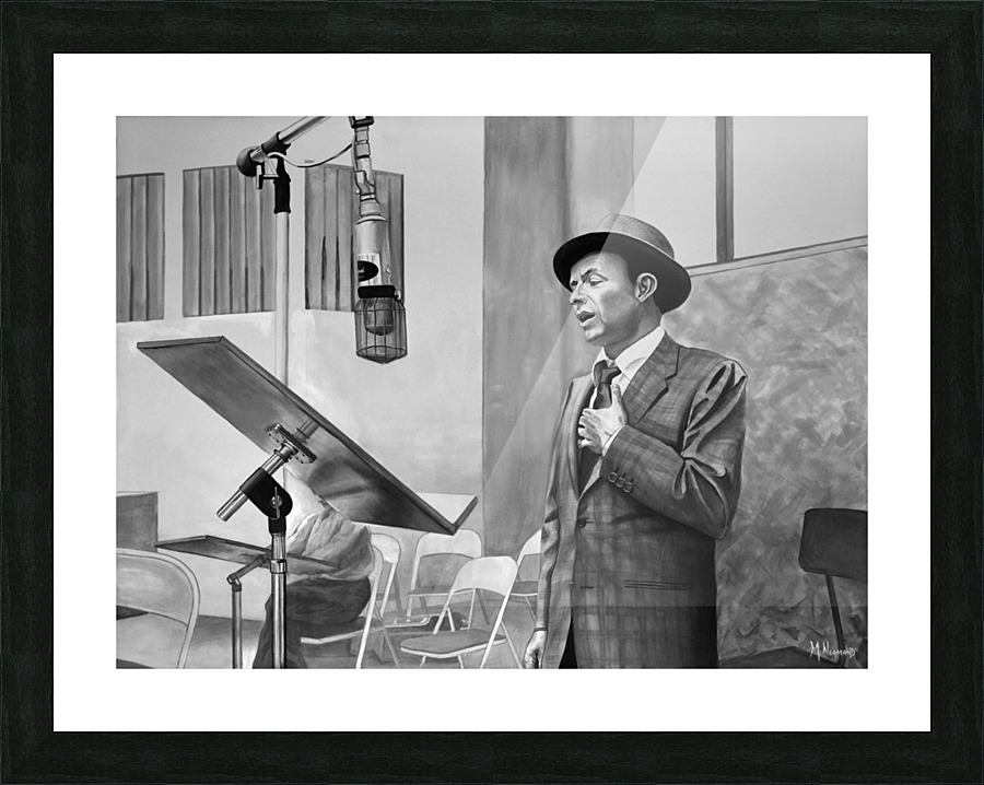 Frank Sinatra Picture Frame print