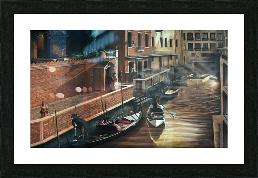 Venitian Dawn Picture Frame print