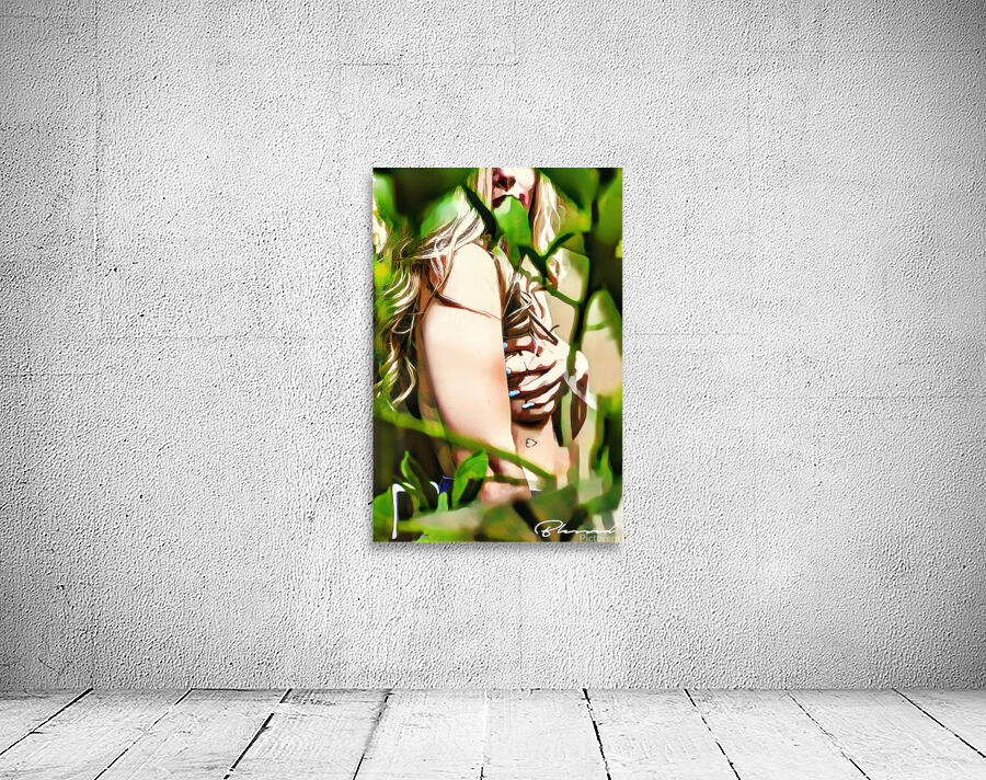 Peeking Through The Grapevine Wall Preview
