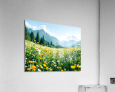 Flowers natural Acrylic Print