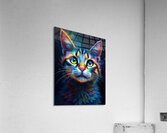 Cat sureal Acrylic Print