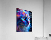 Cat art sureal Acrylic Print