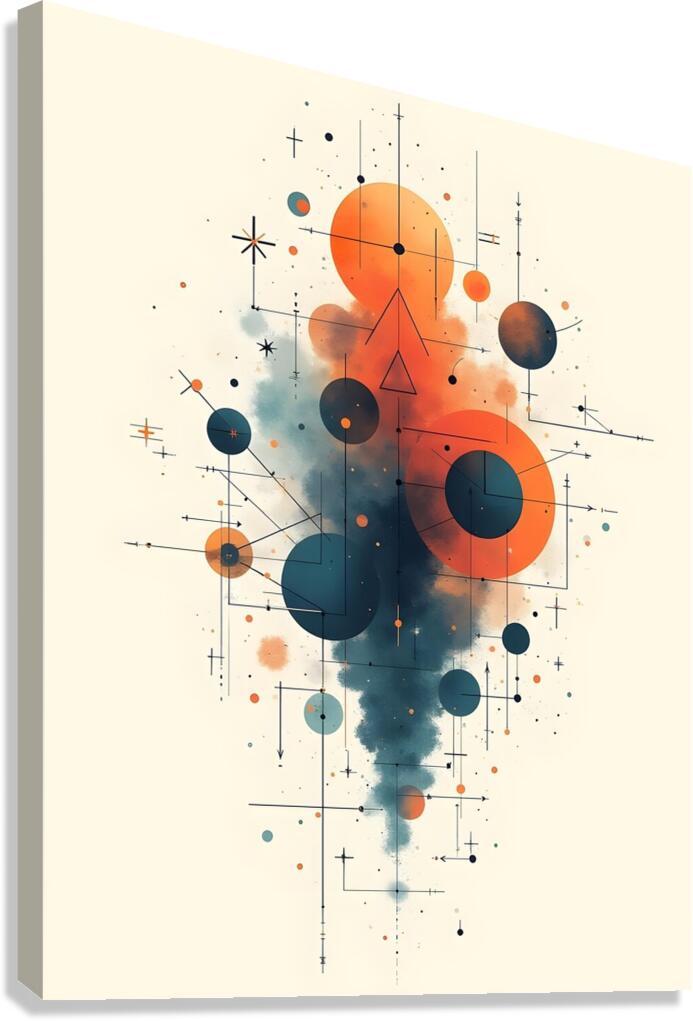 The Dance of the Planets Canvas Print