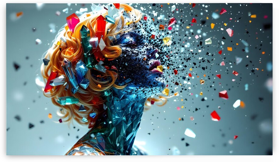 The Shattering of the Ego by JoArt