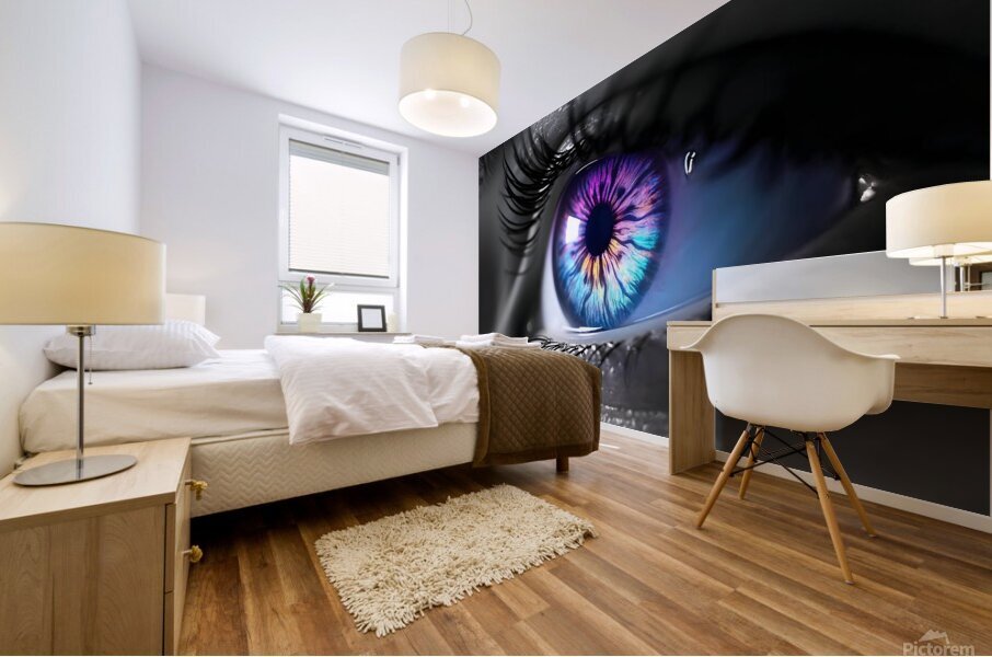 Eye iris  42900 Mural print