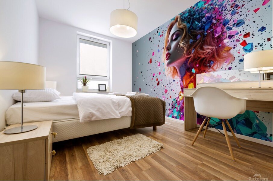 Emergence from the Void Mural print